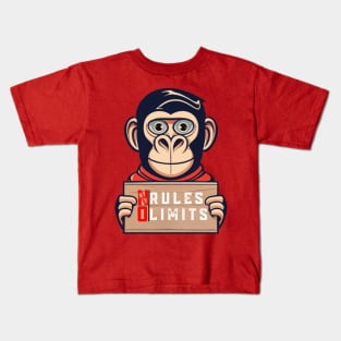 No Rules, No Limits Kids T-Shirt